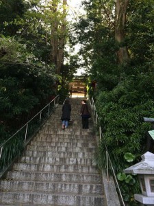 中津宮の階段