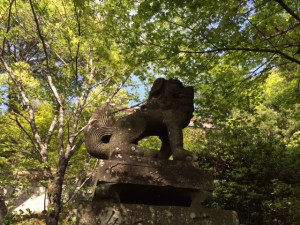 菊池神社狛犬